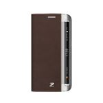 【Galaxy S6 edge ケース】Zenus Buffalo Diary（ゼヌス バファローダイアリー） Z6047GS6E ブラウン