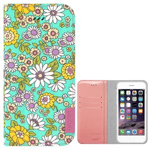 iPhone6s Plus/6 Plus ケース araree Blossom Diary （ブロッサムダイアリー インディー） アイフォン（mint） - 拡大画像