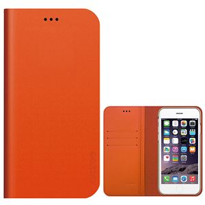 iPhone6s Plus/6 Plus ケース araree Thumb-up Diary Original （サムアップダイアリーオリジナル） アイフォン（Original orange） - 拡大画像