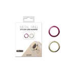 iPhone6s/6 araree Metal Ring SET（アラリー メタルリング セット）2色セット アイフォン（Gold＆Pink）