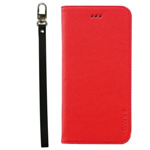 iPhone6s Plus/6 Plus ケースararee Canvas Diary（アラリー キャンバスダイアリー）アイフォン（Red） - 拡大画像