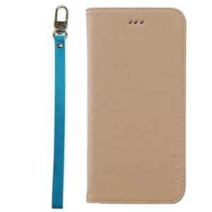 iPhone6s Plus/6 Plus ケースararee Canvas Diary（アラリー キャンバスダイアリー）アイフォン（Beige） - 拡大画像