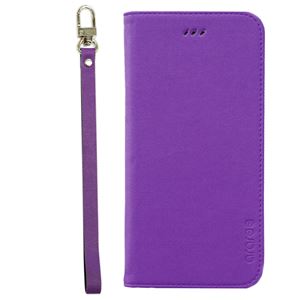 iPhone6s Plus/6 Plus ケースararee Canvas Diary（アラリー キャンバスダイアリー）アイフォン（Purple） - 拡大画像