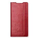 Xperia Z4 ケース Chabel Volume Edge Diary（チャベル ボリュームエッジダイアリー） エクスペリア （Red）