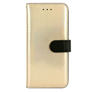 iPhone6s ケース 手帳型 HANSMARE Hologram Calf Diary（ハンスマレ ホログラムカーフダイアリー）アイフォン iPhone6（gold）