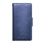 多機種対応スマートフォンマルチケース HANSMARE CALF Diary（ハンスマレ カーフダイアリー）（Navy Blue）