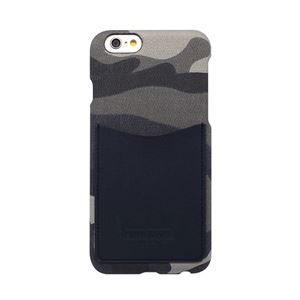 iPhone6s/6 ケース HANSMARE Leather Pocket Bar（ハンスマレ レザーポケットバー）アイフォン カバー（Bar camoufla navy）