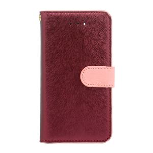 iPhone SE ケース HANSMARE CALF Diary （ハンスマレ カーフダイアリー） アイフォンse/5s/5用 iPhone SE/5s/5（wine pink） - 拡大画像