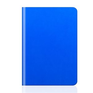 【iPad mini 3 / iPad mini 2 / iPad mini】SLG Design D5 Calf Skin Leather Diary（カーフスキンレザーダイアリー）フィルム1枚入り スタンド機能付 自動オン/オフ機能付 カードポケット（Skin blue） - 拡大画像