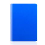 【iPad Air ケース】SLG Design D5 Calf Skin Leather Diary（カーフスキンレザーダイアリー）フィルム1枚入り スタンド機能付 自動オン/オフ機能付 カードポケット（blue）