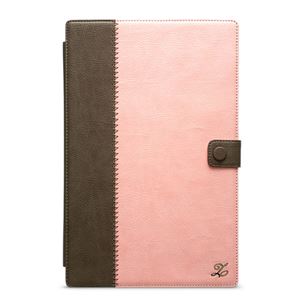 docomo【Xperia Tablet Z SO-03E】 ケース Masstige E-note Diary （マステージ イーノートダイアリー） ダイアリータイプ（Pink） - 拡大画像