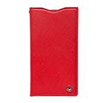 docomo 【Xperia A2/Xperia Z1f】ZENUS Prestige Minimal Diary （プレステージミニマルダイアリー） ボタンなし サフィアーノ革（red）