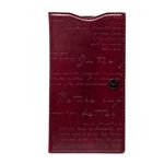 docomo 【Xperia A2/Xperia Z1f】ZENUS Masstige Lettering Diary （マステージ レタリングダイアリー） ボタンなし 合成皮革（winered）