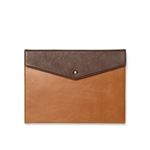 【iPad Air】ZENUS Prestige Envelope Folio（プレステージエンベロープフォリオ）スタンド機能付 本革 ハイブリッド（sandbeige）