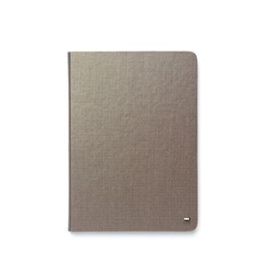 【iPad Air】ZENUS Masstige Metallic Diary スタンド機能付（silver） - 拡大画像