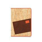 【iPad Air】ZENUS Masstige A-Cork Diary（マステージ エーコルクダイアリー）スタンド機能付 イタリアン合成皮革 ハイブリッド（orange）