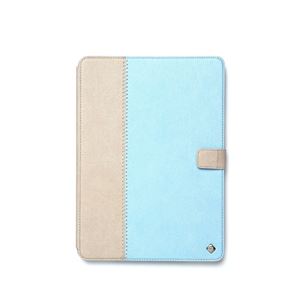 【iPad Air】ZENUS Masstige E-Note Diary（マステージイーノートダイアリー）スタンド機能付 イタリアン合成皮革（blue） - 拡大画像