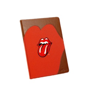 【iPad Air】ZENUS Rolling Stones Classic Tongue Cambridge Diary(ローリングストーンズ クラシックタン ケンブリッジダイアリー) ハイブリッド 自動オン・オフ機能付 スタンド機能 ボタンなし(Cambridge orange) 商品画像