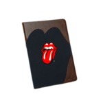 【iPad Air】ZENUS Rolling Stones Classic Tongue Cambridge Diary（ローリングストーンズ クラシックタン ケンブリッジダイアリー） ハイブリッド 自動オン・オフ機能付 スタンド機能 ボタンなし（Cambridge navy）