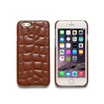 iPhone6s/6 ケース ZENUS Croco Quilting Bar（ゼヌス クロコキルティングバー）アイフォン（Bar Brown）