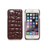 iPhone6s/6 ケース ZENUS Croco Quilting Bar（ゼヌス クロコキルティングバー）アイフォン（Bar Wine）