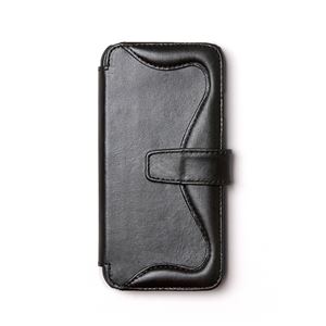 iPhone6s ケース 手帳型 ZENUS Western Diary（ゼヌス ウェスタンダイアリー）アイフォン iPhone6（black） - 拡大画像