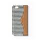 iPhone6s ケース 手帳型 ZENUS Denim Stripe Diary（ゼヌス デニムストライプダイアリー）アイフォン iPhone6（white） - 縮小画像2