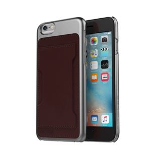 araree iPhone 6s/6 Slim Pocket バーガンディ - 拡大画像