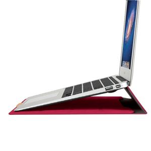 BEFiNE MacBook Air 11インチ対応 スタンドケース ピンク - 拡大画像