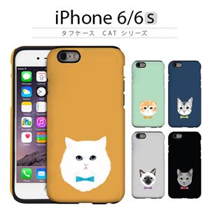 dparks iPhone6/6S タフケース Cat シリーズ American Shorthair - 拡大画像