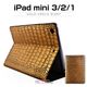 GAZE iPad Mini 3 Gold Croco Diary - 縮小画像3