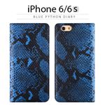 GAZE iPhone6/6S Blue Python Diary