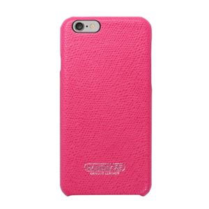 HANSMARE iPhone 6s/6 LEATHER SKIN CASE ピンク - 拡大画像
