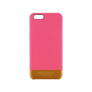 HANSMARE iPhone 6s/6 LEATHER SKIN CASE II ピンク - 拡大画像