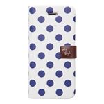 Happymori iPhone5/5S Style Dot ネイビー