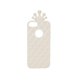 Happymori iPhone5/5s Tiara case ホワイト - 拡大画像