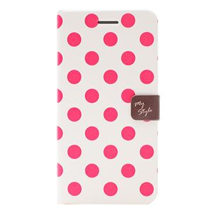 Happymori iPhone6 Plus Style Dot Diary チェリー - 拡大画像