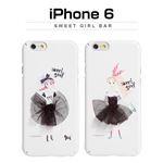 Happymori iPhone6 Sweet Girl Bar ブラック