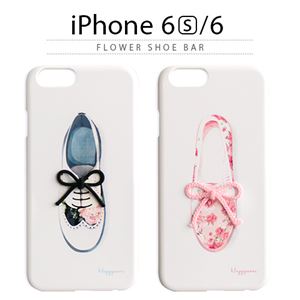 Happymori iPhone6s/6 Flower Shoe Bar オックスフォード - 拡大画像