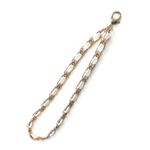 Leather Chain Hand Strap アイボリー