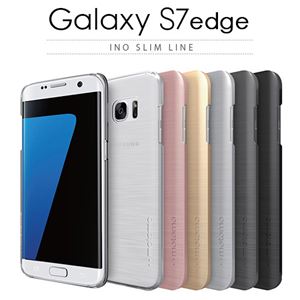 motomo Galaxy S7 edge INO SLIM LINE ゴールド - 拡大画像