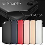 motomo iPhone7 INO METAL AL ブラックブラック