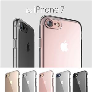 motomo iPhone7 INO TPU CLEAR ローズゴールド