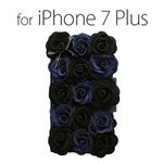 Mr.H iPhone 7 Plus Bella Rosette Diary ブラック