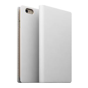 SLG Design iPhone6 D5 Calf Skin Leather Diary グレー - 拡大画像