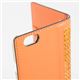 SLG Design iPhone6 D5 Edition Calf Skin Leather Diary オレンジ - 縮小画像4
