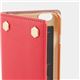 SLG Design iPhone6 D5 Saffiano Calf Skin Leather Diary オレンジ - 縮小画像4