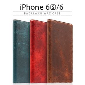 SLG Design iPhone6/6S Badalassi Wax case グリーン - 拡大画像