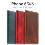 SLG Design iPhone6/6S Badalassi Wax case グリーン