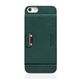 SLG iPhone5/5s D6 Italian Minerva Box Leather Card Pocket Bar オリーブ - 縮小画像5
